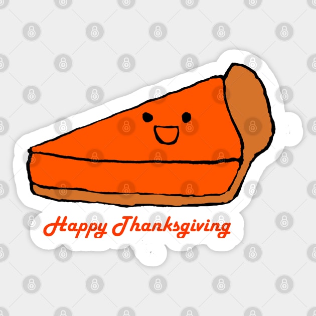 Cute Pumpkin Pie Sticker by jhsells98